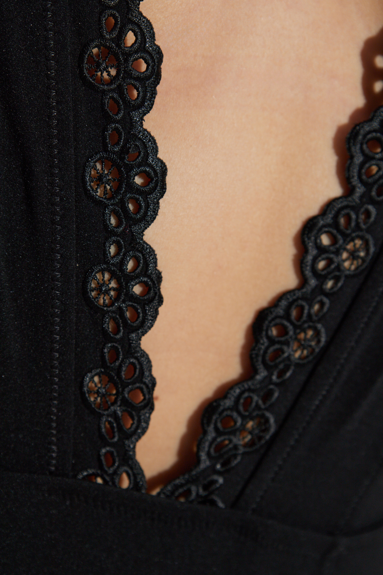 ワンピース水着 ULLA JOHNSON Women Swimsuit PS251709 NOI Black Ophelia Maillot - Noir Black One Piece Swimsuit - Ulla Johnson
